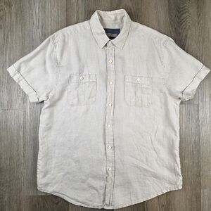 Bruno 100% Linen Shirt Size L